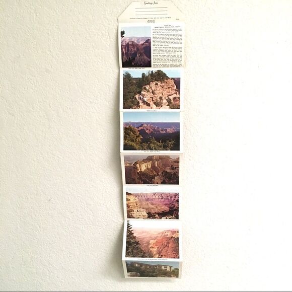 Vintage 1960s Grand Canyon double sided postcards - Picture 4 of 5